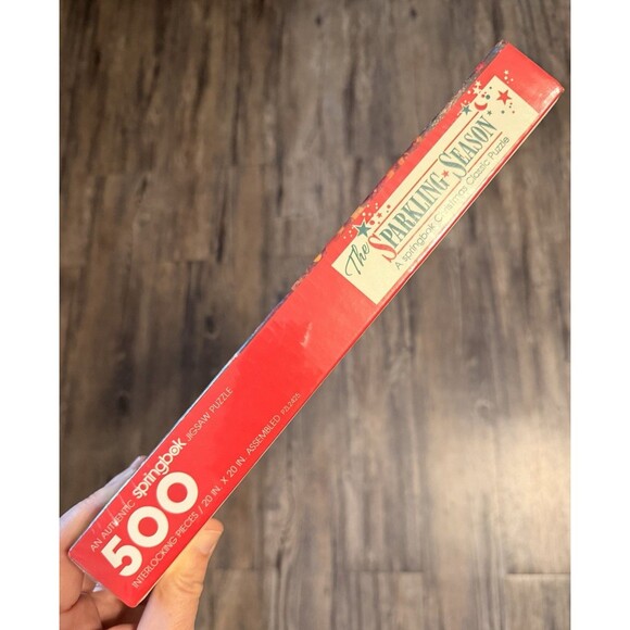 Vintage Springbok Sequin Dreams Jigsaw Puzzle 500 Pieces 20 " x 20" square NOS - Picture 3 of 7